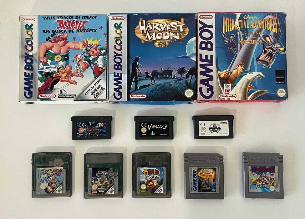 Jogos Nintendo Gameboy | Mario | Harvest Moon | Wario | Outros64170838805377120