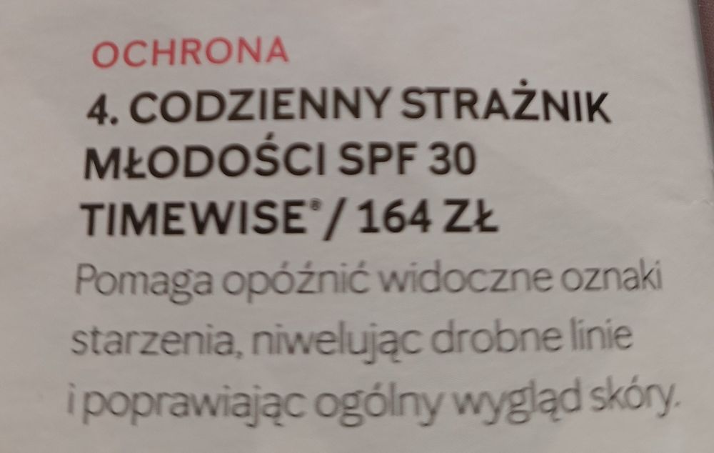 Kosmetyki MARY KAY - krem na dzień