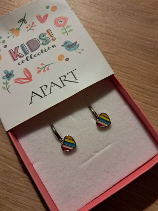 Kolczyki dziewczęce apart