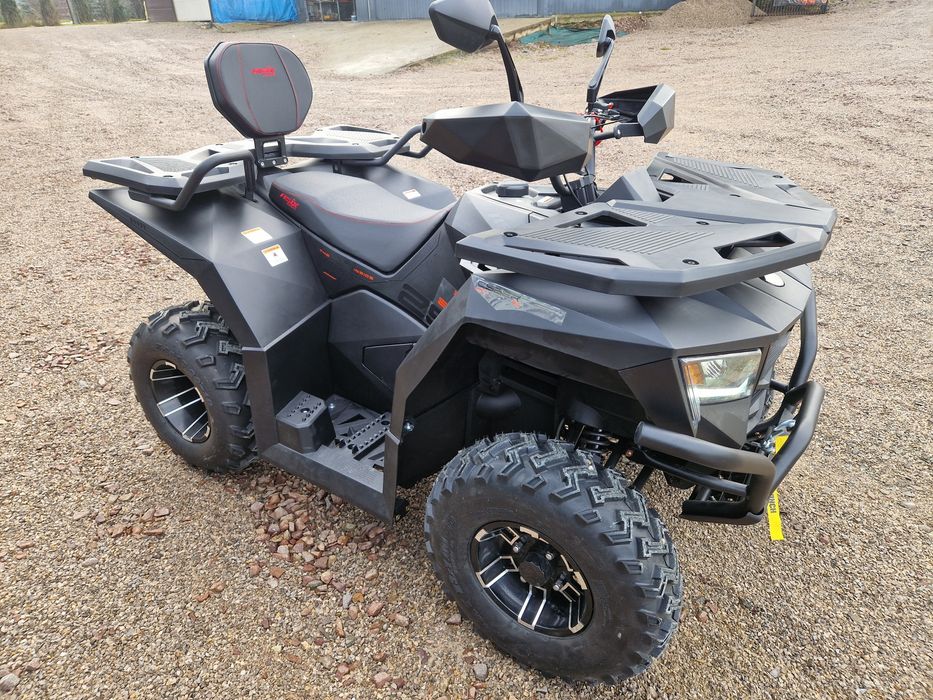 Quad 250 Asix Cyber homologacja 2 osoby Wspomaganie kierownicy