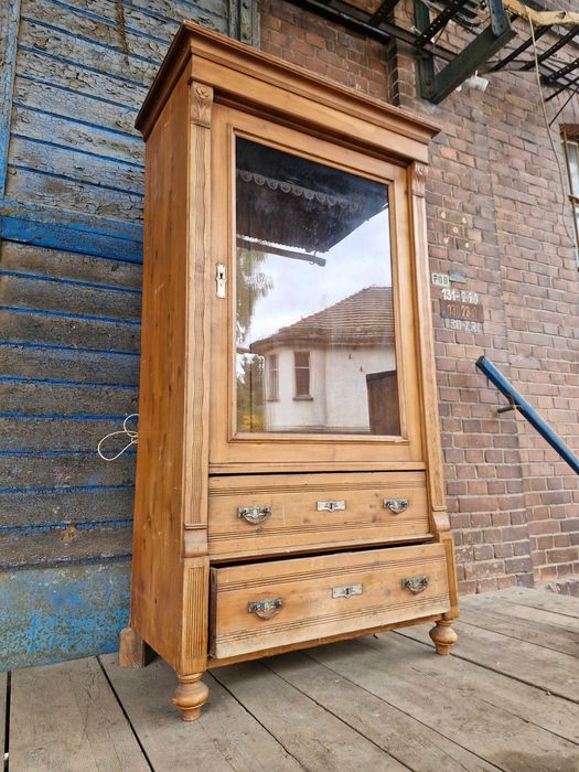 Serwantka oszklona antyk wysylka