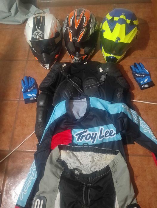 Equipamento enduro motocross L