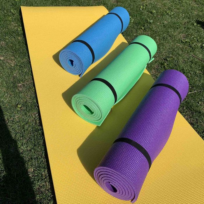 Коврик для йоги пилатеса та фитнесу каремат