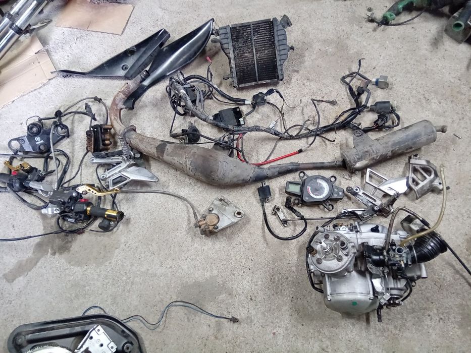 Yamaha tzr 50 dt rejiu silnik am6 wydech moduł instalacja