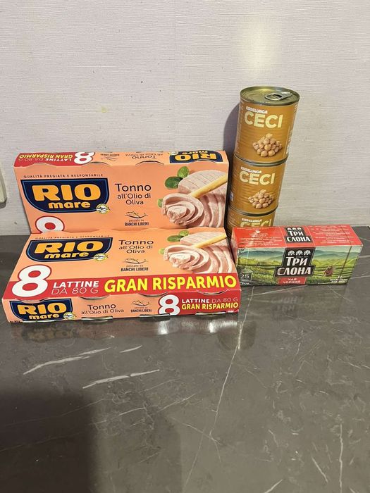 Консервы паштет куриный говяжий