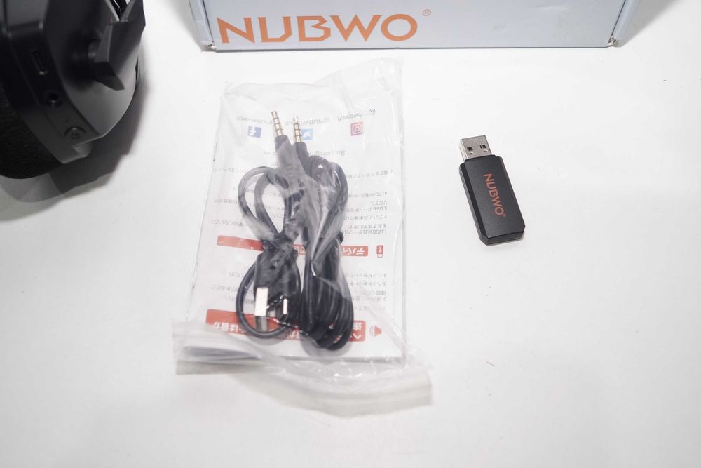 752 Słuchawki gamingowe bezprzewodowe z mikrofonem NUBWO G06 bluetooth