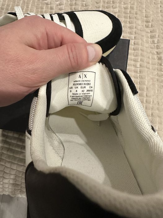 Оригинальные Armani Exchange кроссовки новые