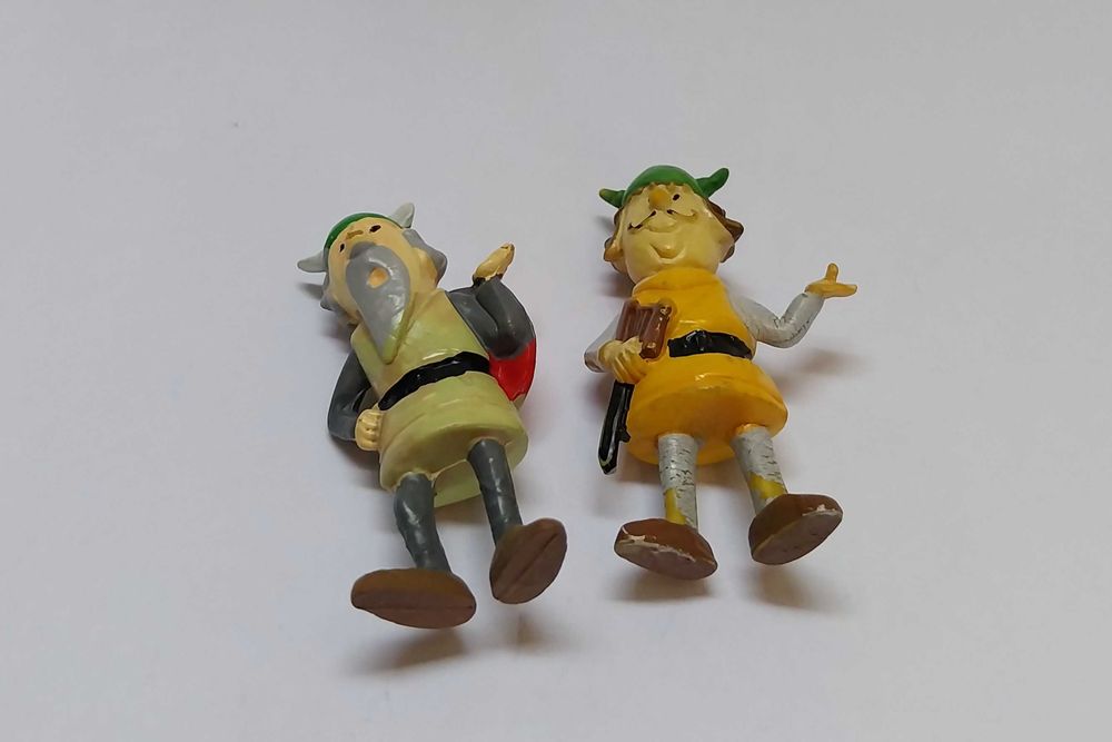 Bonecos do Wickie, o Viking, em pvc