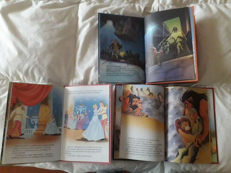Livros novos em capa dura da Disney