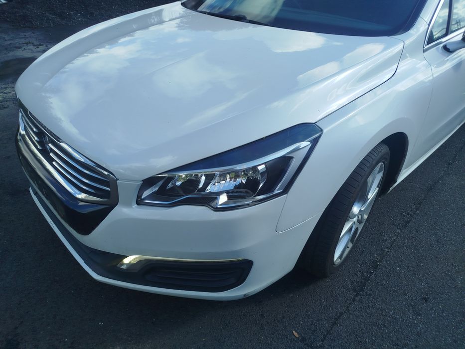 peugeot 508 lift KWED zderzak przedni kompletny belki pas przedni
