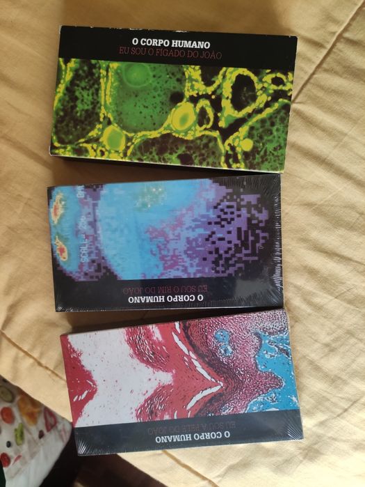 12 cassetes VHS sobre o Corpo Humano