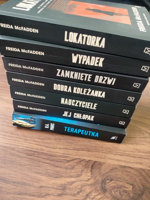 7 książek Freida McFadden i B.A. Paris