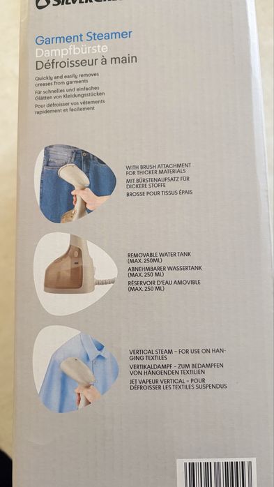 Ferro de para passar roupa apenas a vapor