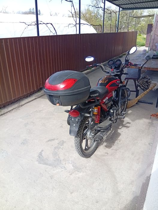 Сокмото 125 на повному ходу