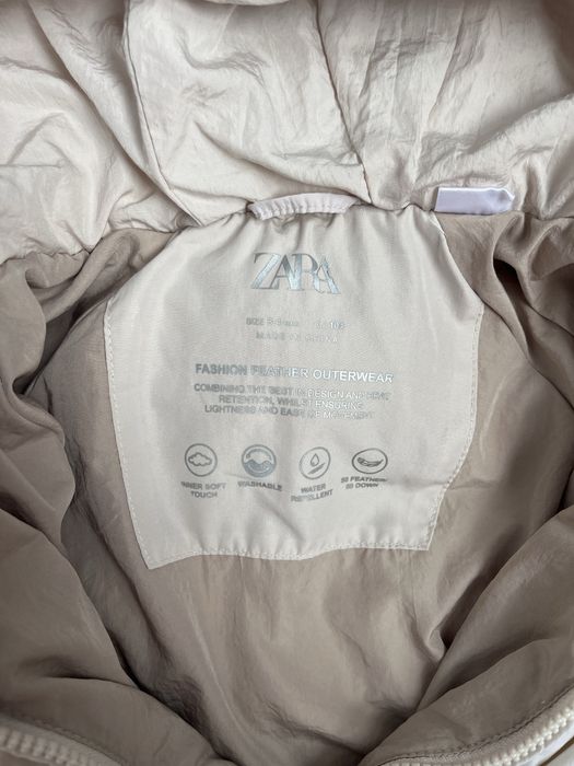 куртка zara пуховик 104