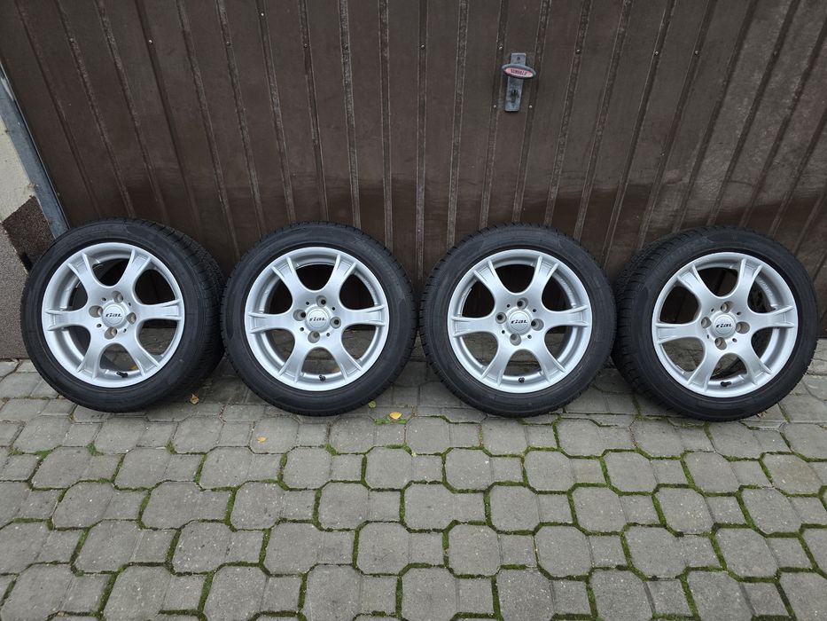 Felgi z oponami 195/50R15 Golf 3 4x100 Jetta Polo Lupo Opel Corsa