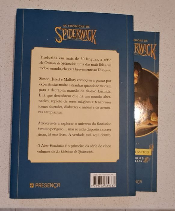 Livro As Cronicas de Spiderwick