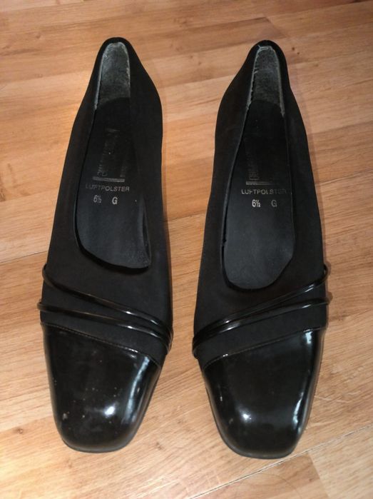 Czarne buty na obcasie Daichman, rozmiar 38,prawie jak nowe