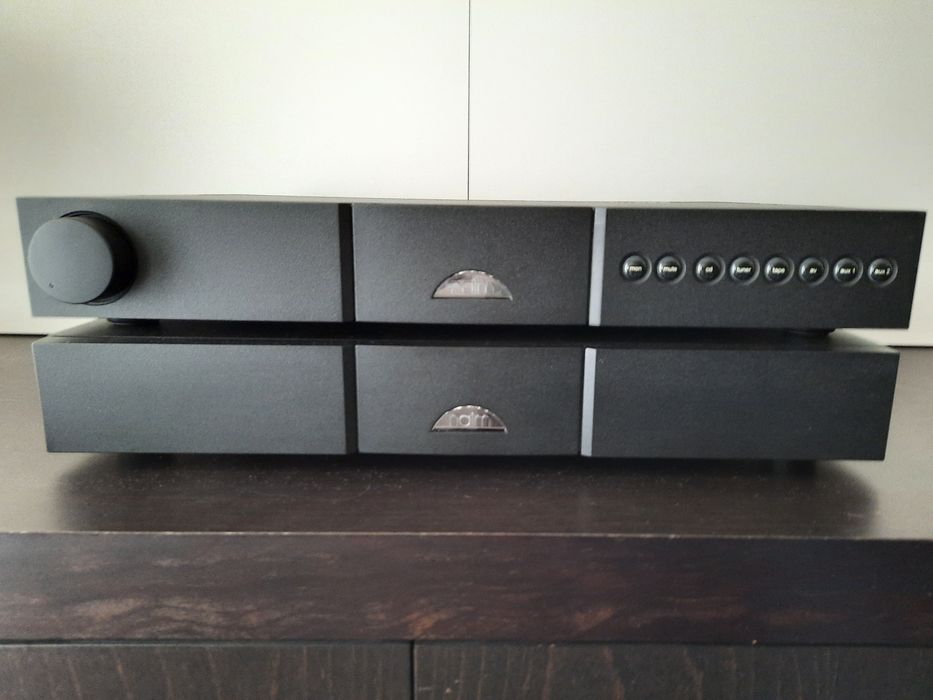 Naim NAC 122X e NAP 150X pré-amplificador + amp. de potência