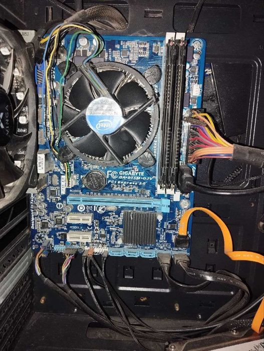 Комплект E3 1230v2(8 Потоков)+Gigabyte GA B75M-D2V+DDR3 16Gb 1866MHz.