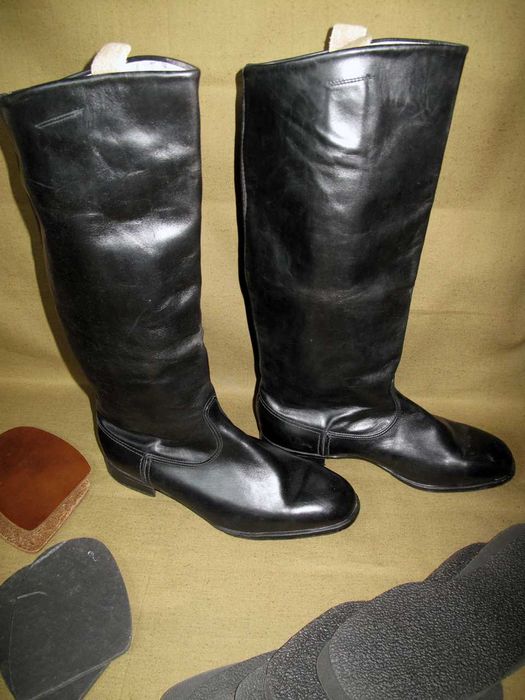 хромовые офицерские сапоги