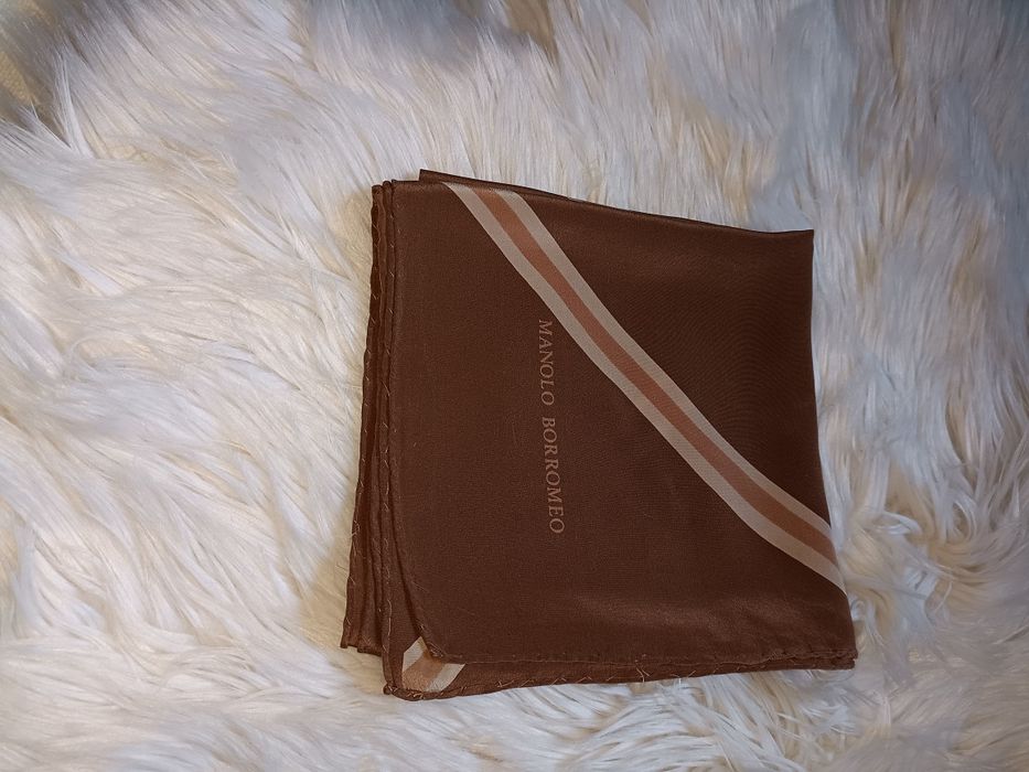 Chusta jedwab Manolo Borromeo