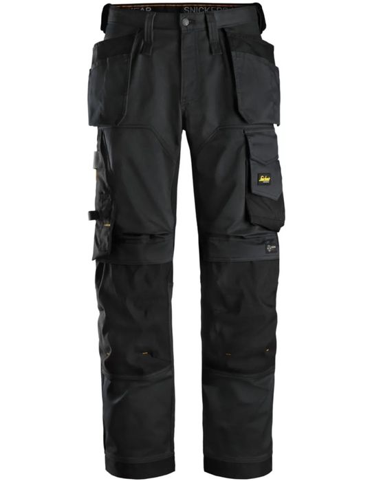 Spodnie robocze Snickers 6251 r.154 (54 long) Stretch kieszenie monter