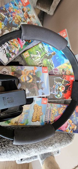 Nintendo switch oled + gry