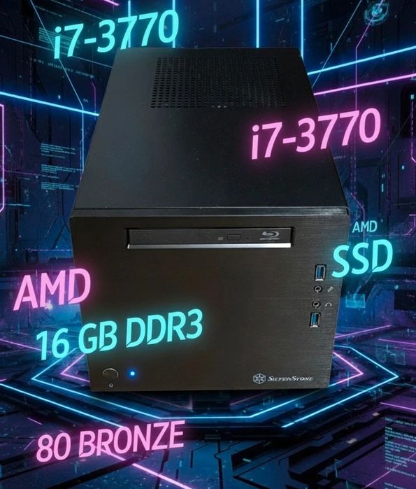 Komputer  i7 | 24GB RAM | RX 470 STRIX | SSD|1,24TB dyski!