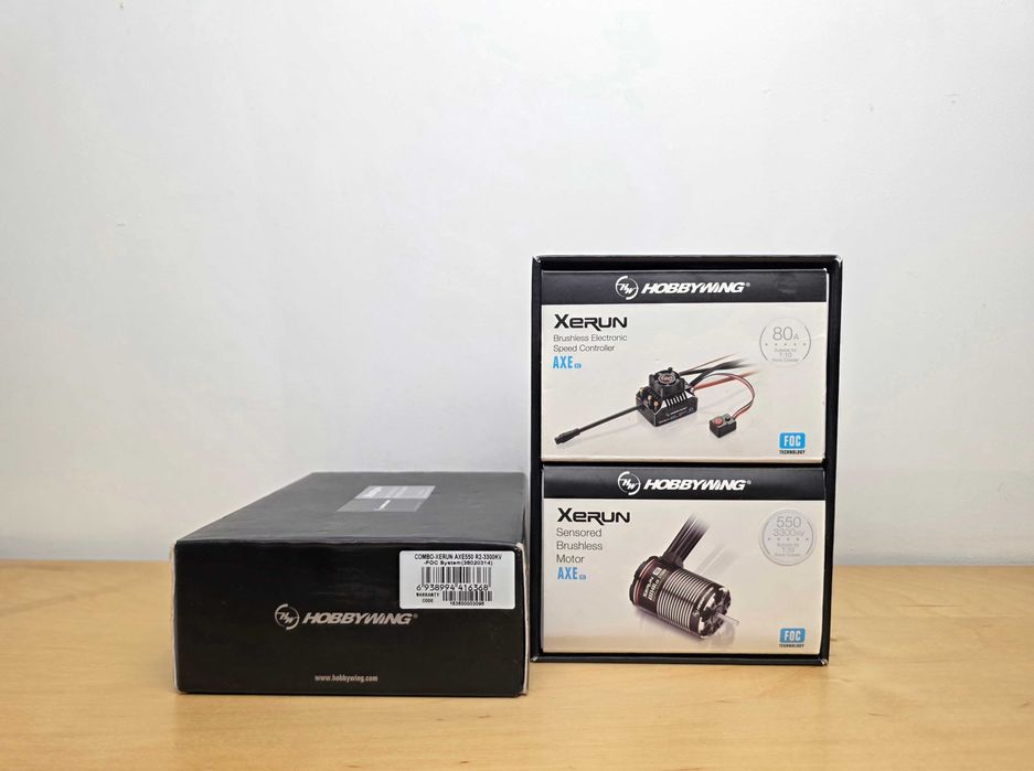 Hobbywing XeRun AXE 550 R2 3300kV combo bezszczotkowe do modeli RC
