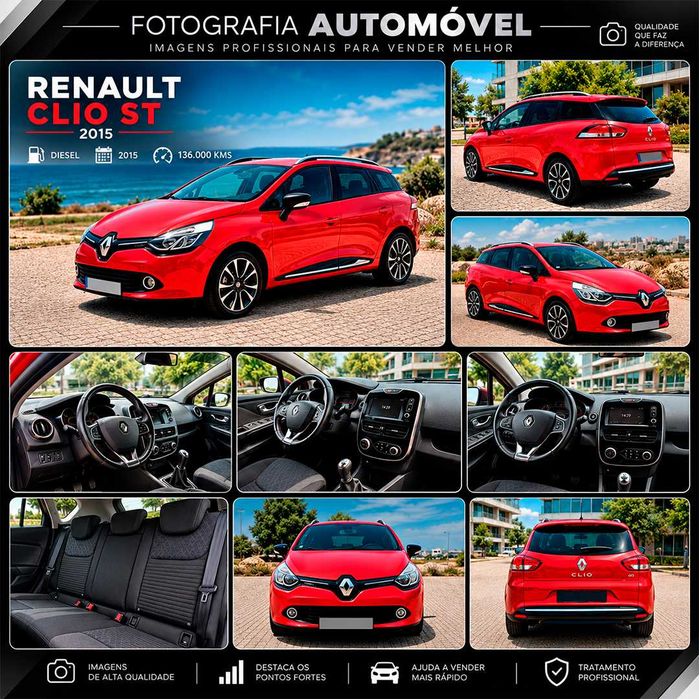 Serviço de Fotografia Automóvel Profissional