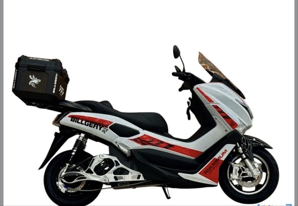 ДОСТАВКА -50%! Електричний мопед Billgery, двигун 2000W