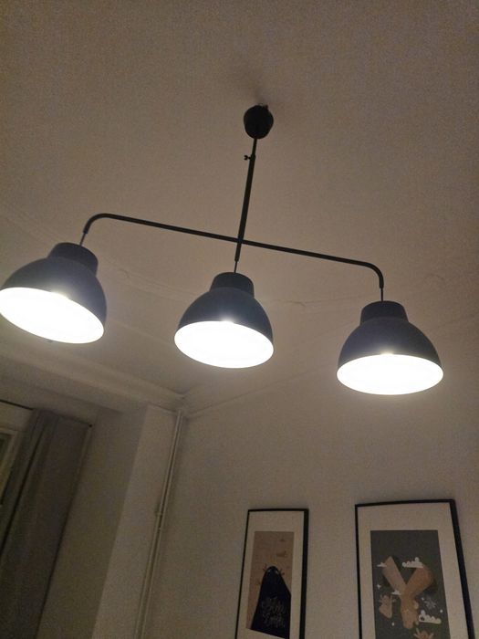 Lampa wisząca MEZZO czarna E27 INSPIRE