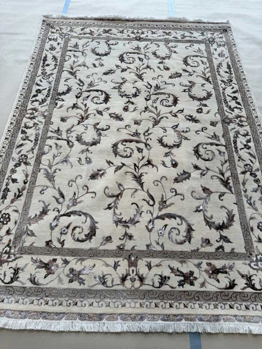 Dywan Kaszmirowy Jedwabny Perski GHOUM / Qom 245x170 galeria 28 tyś