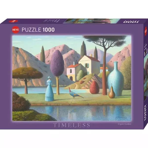 Puzzle 1000 elementów. Pani w błękicie. Nowy Produkt