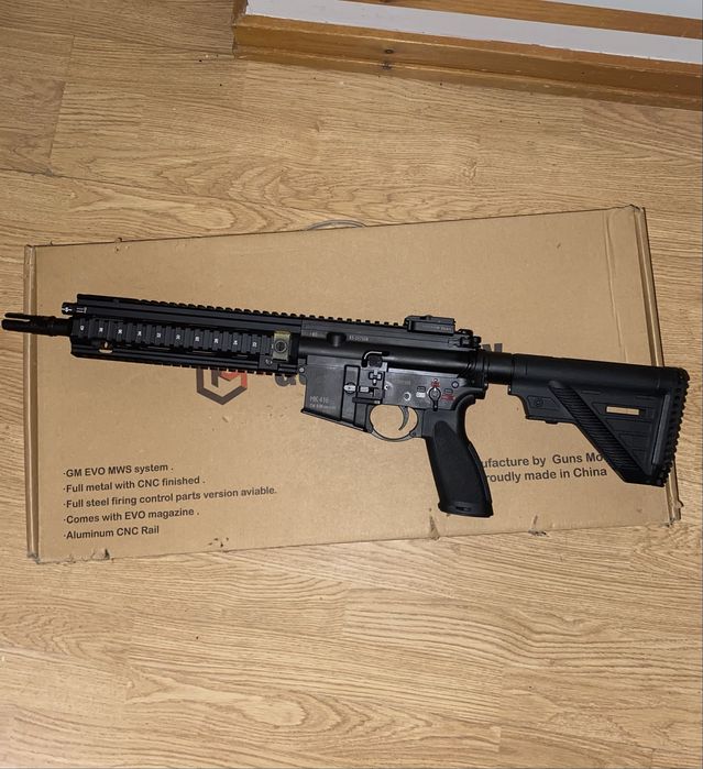 Airsoft HK416A5 MWS guns modify