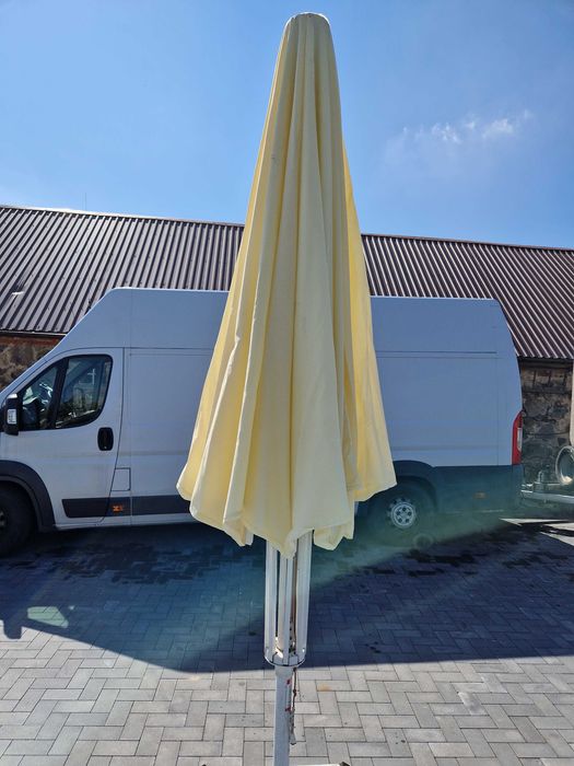 PARASOL ogrodowy Okrągły 3,5x 3,5m - SOLIDNY