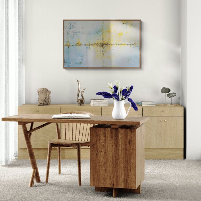 Quadro abstrato 100x70cm