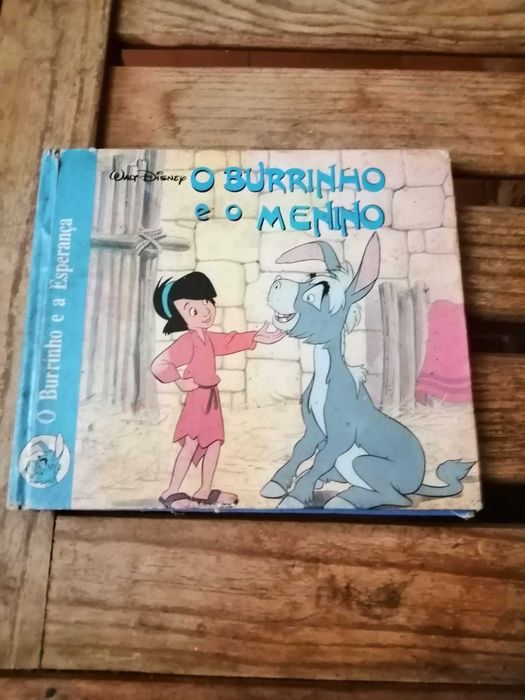 livro o burrinho e o menino disney