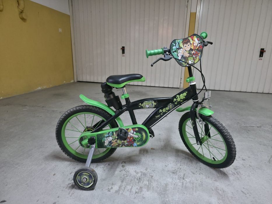 Bicicleta criança ben 10