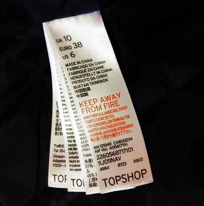 Kurtka damska parka TopShop 38