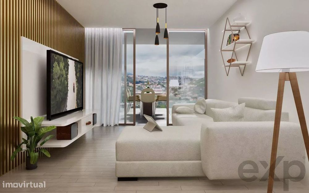 Novo Apartamento T1 Moderno com Vista Mar Deslumbrante