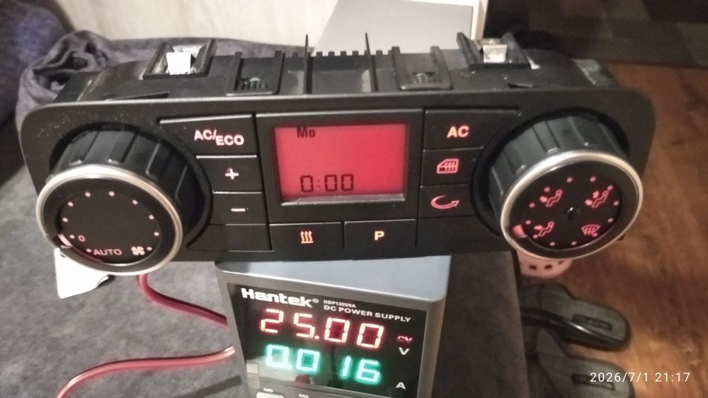 Ремонт блоків клімату ман tgx,tgs.