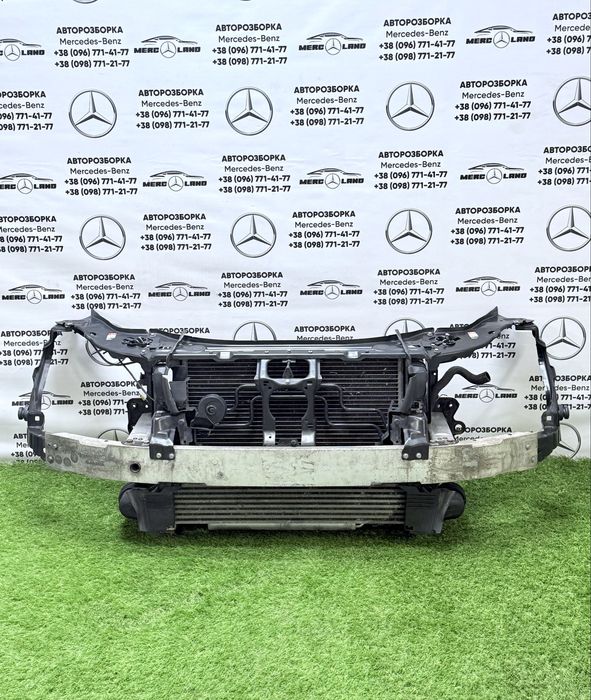 W211 установочна панель радіатор інтеркулер E-class Mercedes