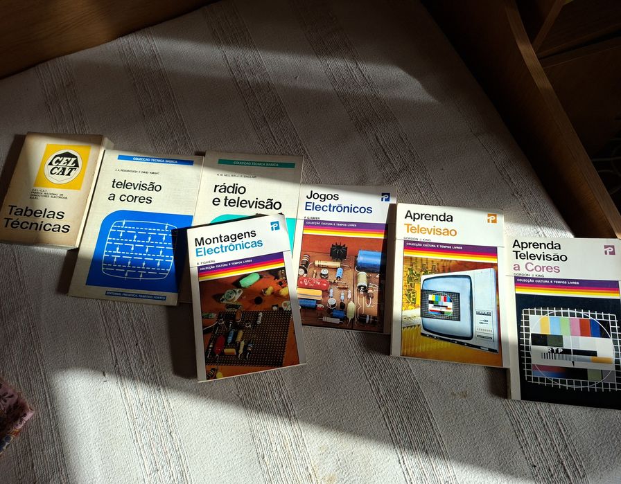 Livros de eletrónica a três euros