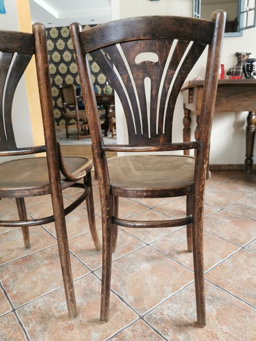 Krzesła  Thonet Fameg 2 sztuki OKAZJA KOMPLET