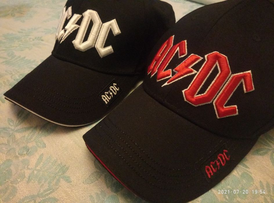Бейсболка  кепка AC/DC  раз. 55 - 62 см