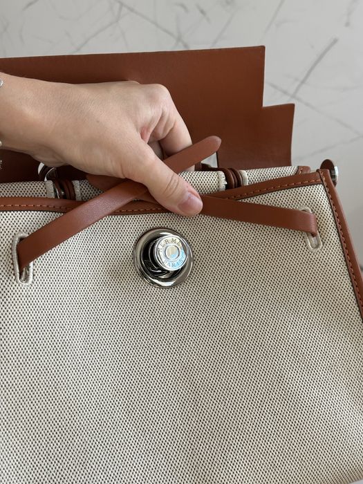 Сумка Hermes Herbag 25 sm gold, ермес хербек рижа, эрмес черная