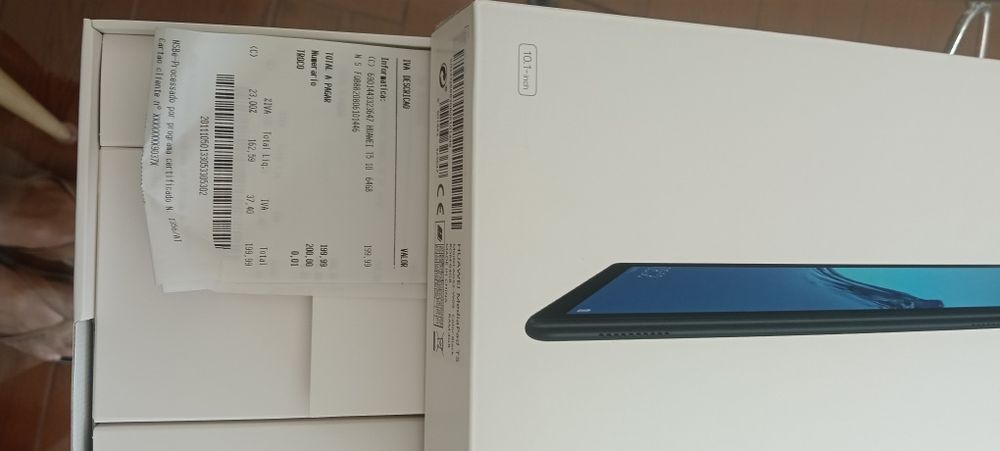 Tablet Huawei T5 preto - como novo