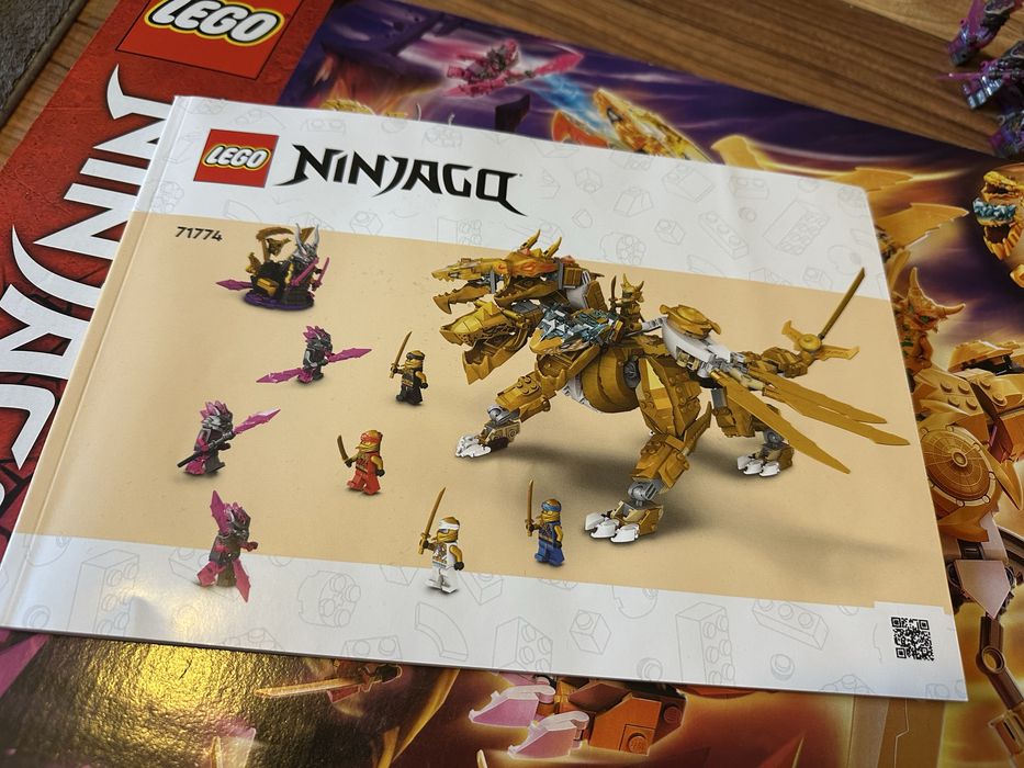 Zestaw lego ninjago 71774 zloty smok